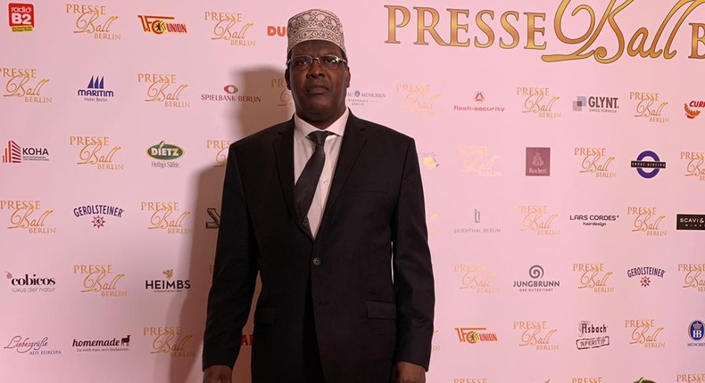 Miguna Miguna attends high-profile contintal party in Berlin-Germany