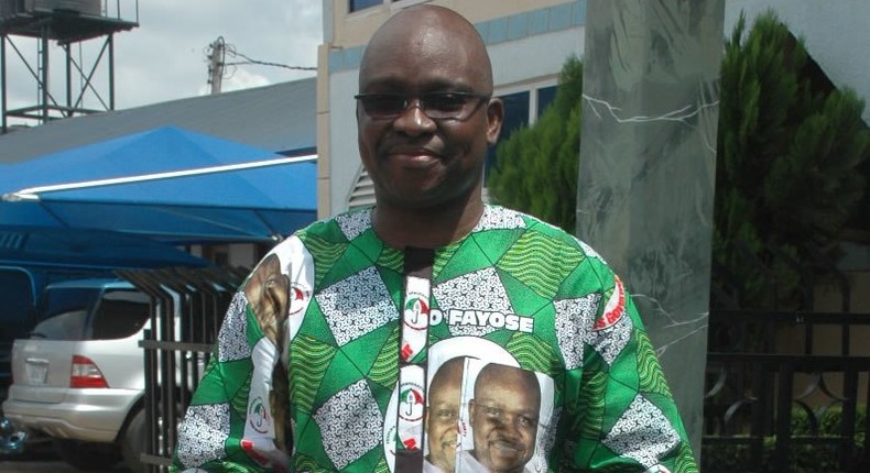 Former Ekiti state Governor, Ayo Fayose