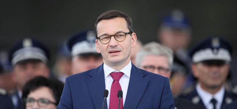 Obchody 100-lecia Policji. Morawiecki cytuje Piłsudskiego: Wolność bez siły to tylko dziecinada