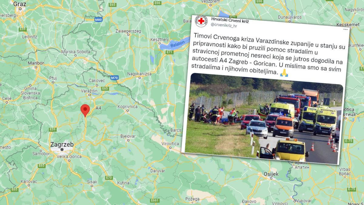 Chorwacja. Wypadek polskiego autokaru z turystami. Nie żyje 13 osób