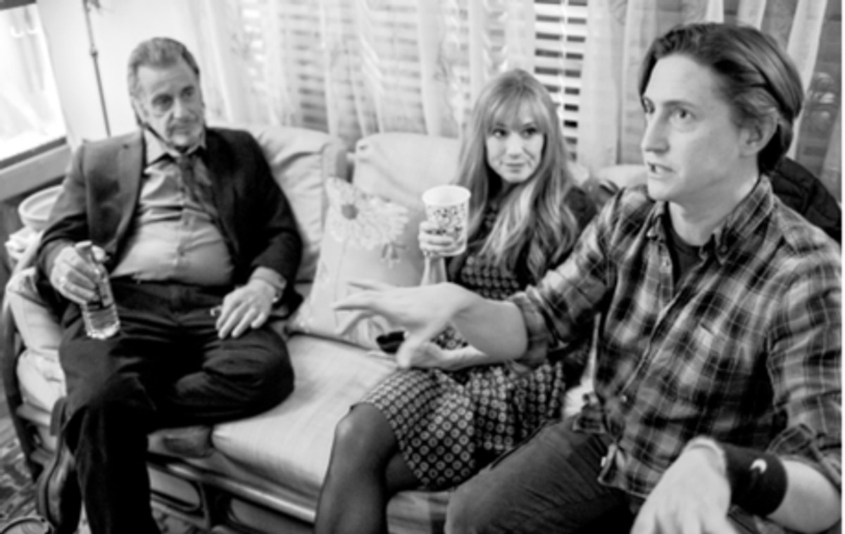 Al Pacino, Holly Hunter i David Gordon Green na planie „Manglehorn”. Film wchodzi dziś na ekrany polskich kin