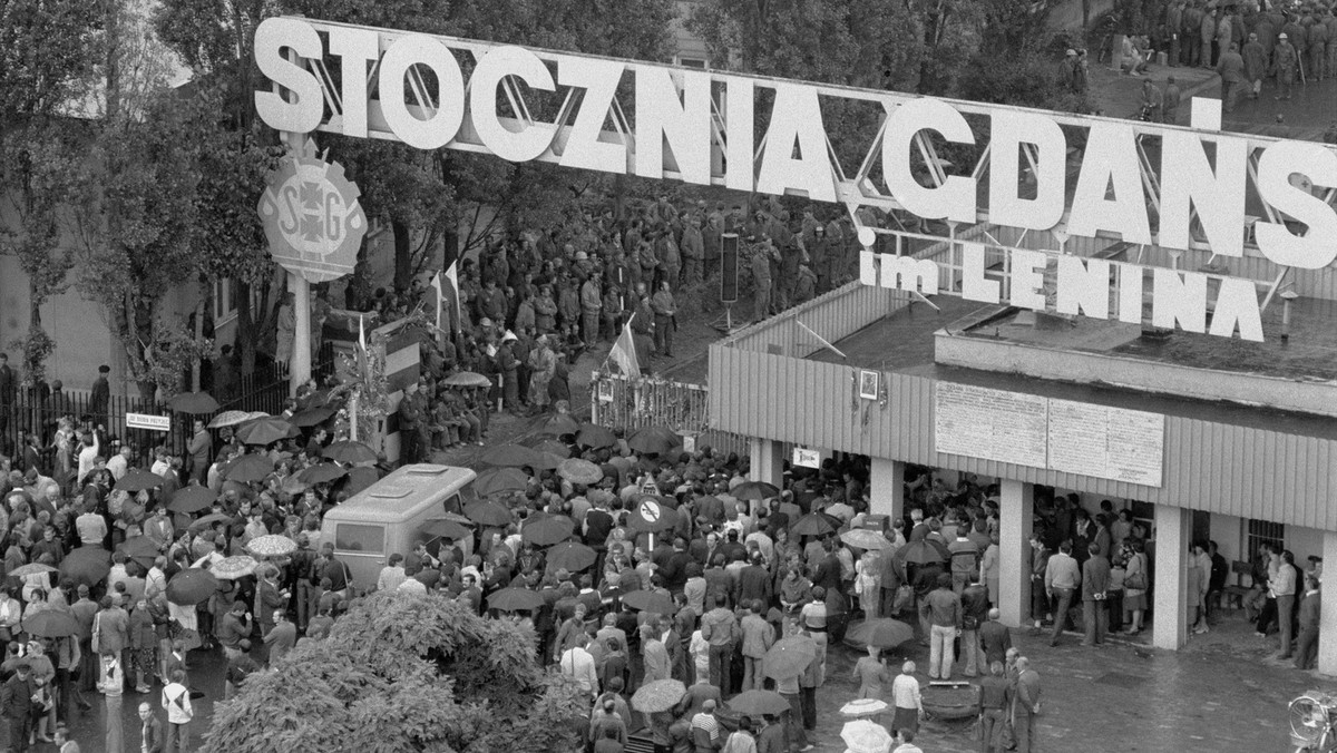 Strajki w sierpniu 1980 roku, Stocznia im. Lenina, Gdańsk