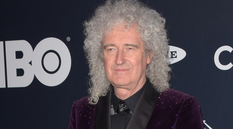 Közösségi oldalán számolt be szívrohamáról a rajongóinak Brian May /Fotó: Northfoto