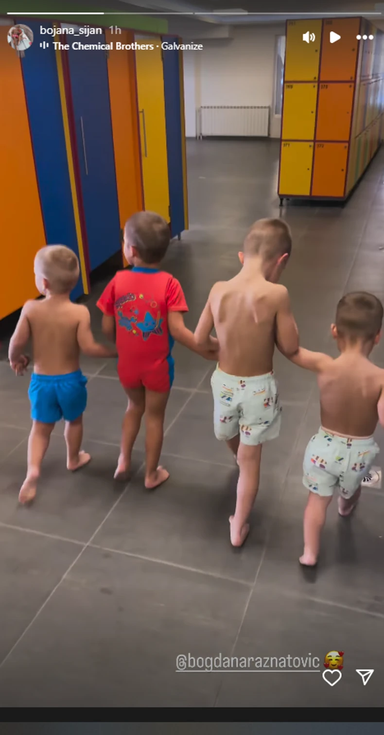 Sinovi Veljka Ražnatovića i Mirka Šijana na okupu