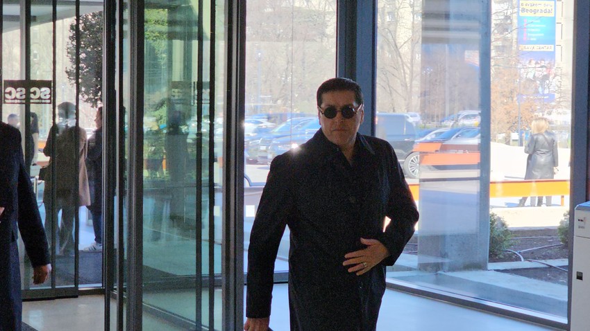 Aco Pejović na komemoraciji Saše Popovića