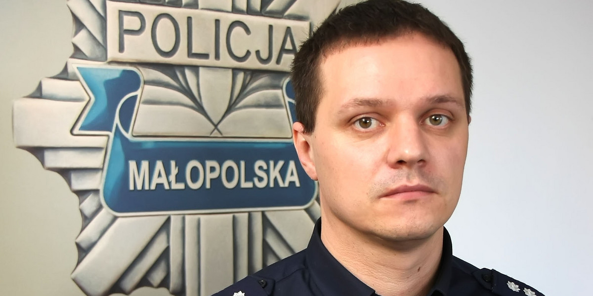 Mariusz Ciarka rzecznik policji