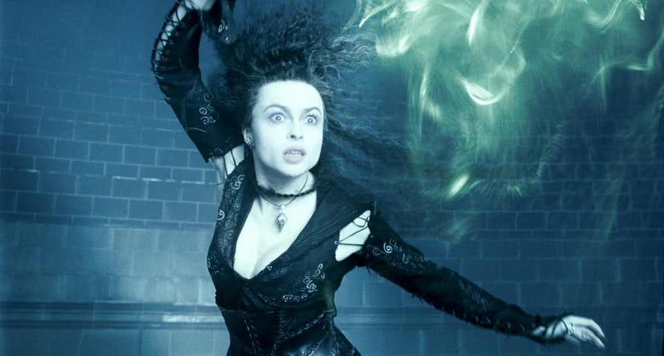 Helena Bonham Carter jako Bellatrix Lestrange w serii o Harrym Potterze