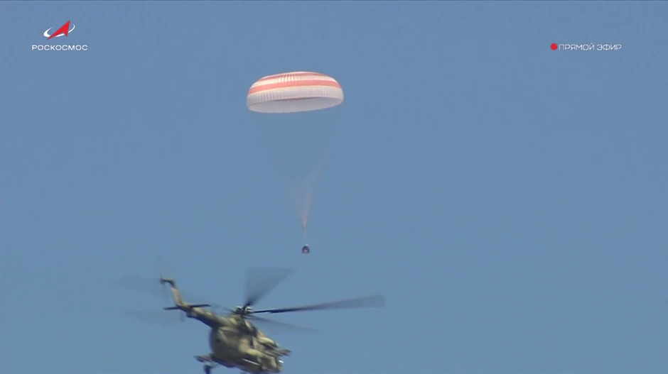 Kapsula svemirskog broda sa kosmonautima sletela u Kazahstan