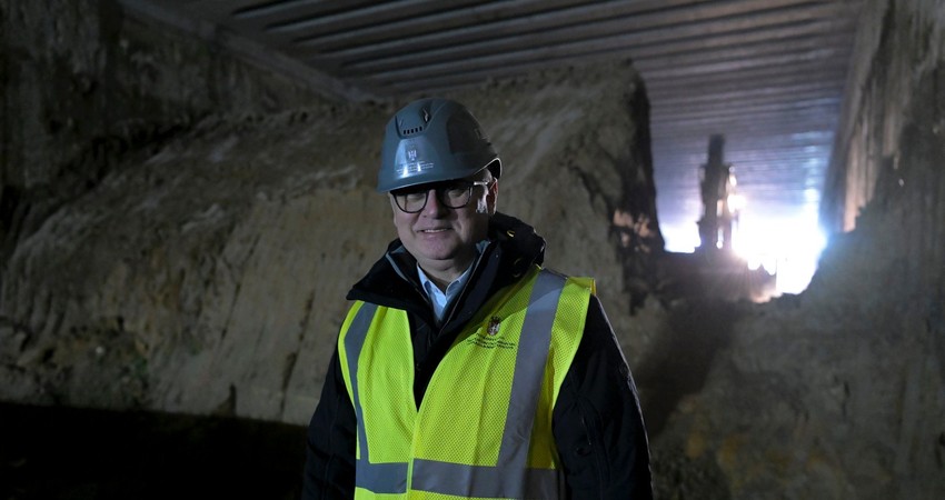 Probijen tunel "Beli potok"