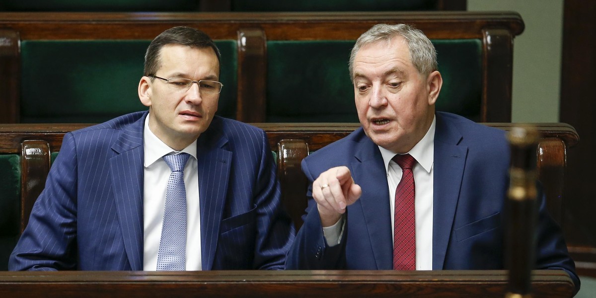 Mateusz Morawiecki i Henryk Kowalczyk