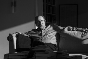 Philip Roth w swoim domu w Nowym Jorku, 5 stycznia 2018 r.