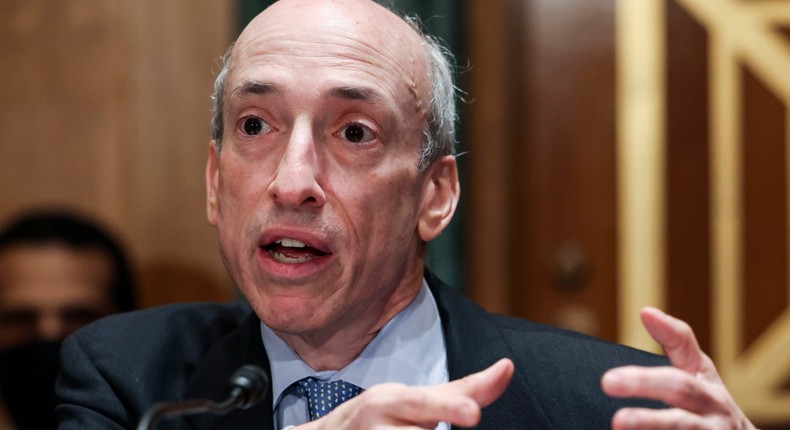 SEC Chair Gary Gensler.Evelyn Hockstein/Pool via AP