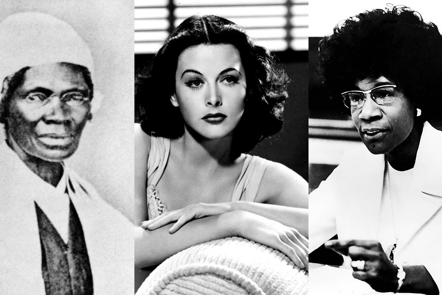 Sojourner Truth, Hedy Lamarr i Shirley Chisholm