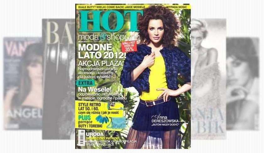 Anna Dereszowska Hot Moda Shopping 2012