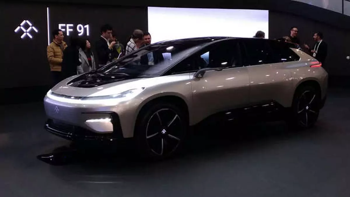 Faraday Future ma 64 tys. zamówień na swój samochód (CES 2017)