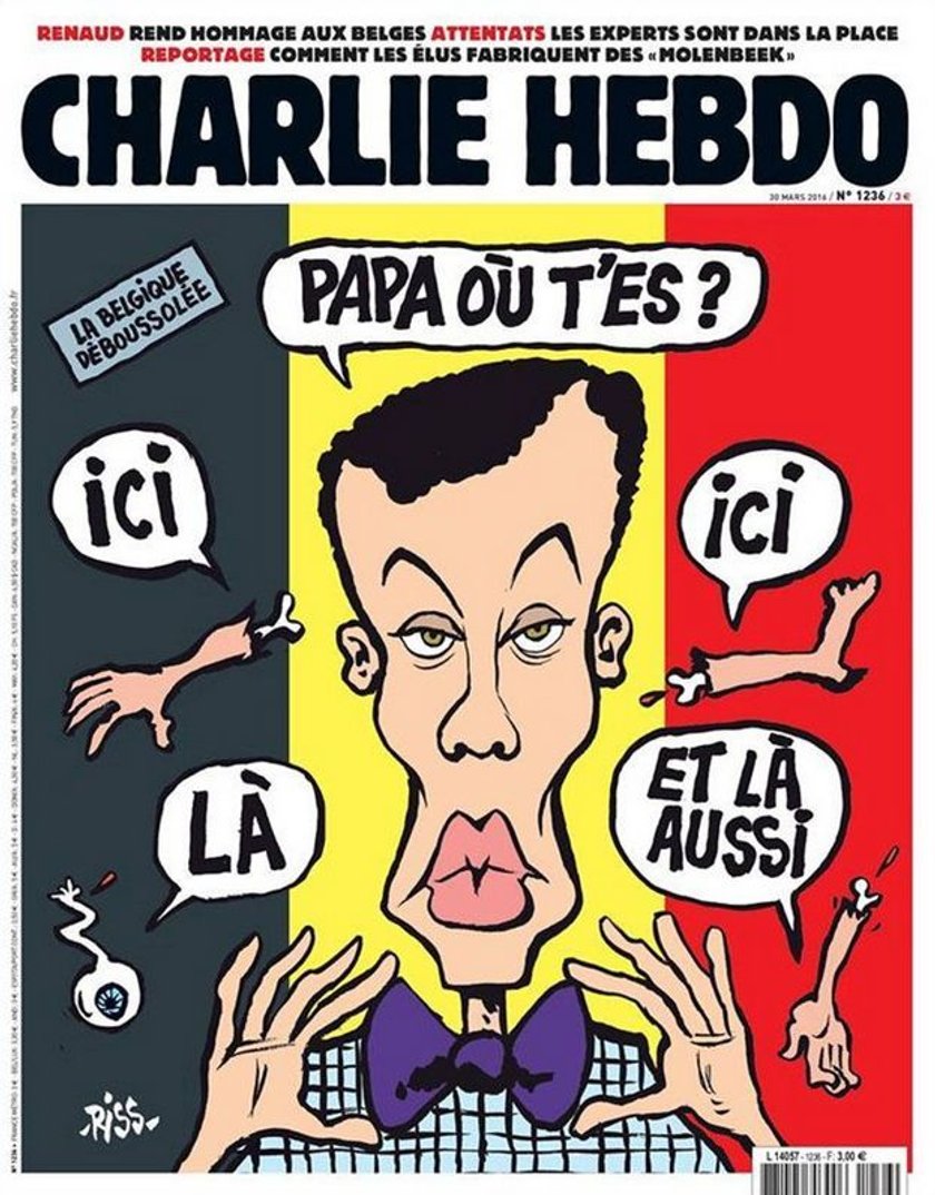 Okładka najnowszego numeru "Charlie Hebdo"