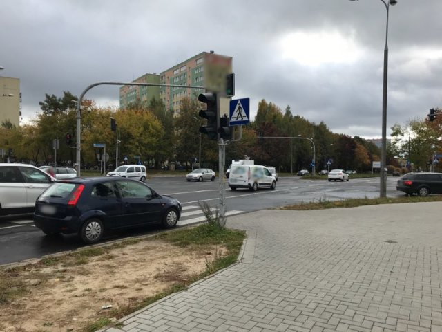 50-latka kierująca fordem potrąciła 11-latka na przejściu dla pieszych na ul. Dworcowej w Olsztynie