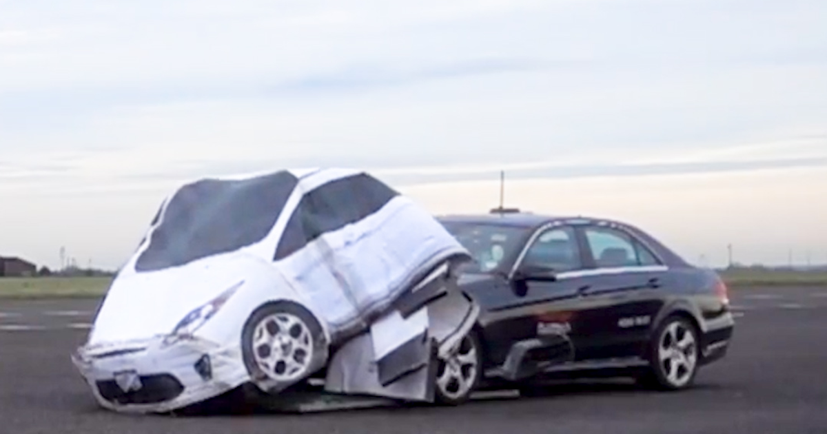 How this dummy car tests collision detection systems in your car ...