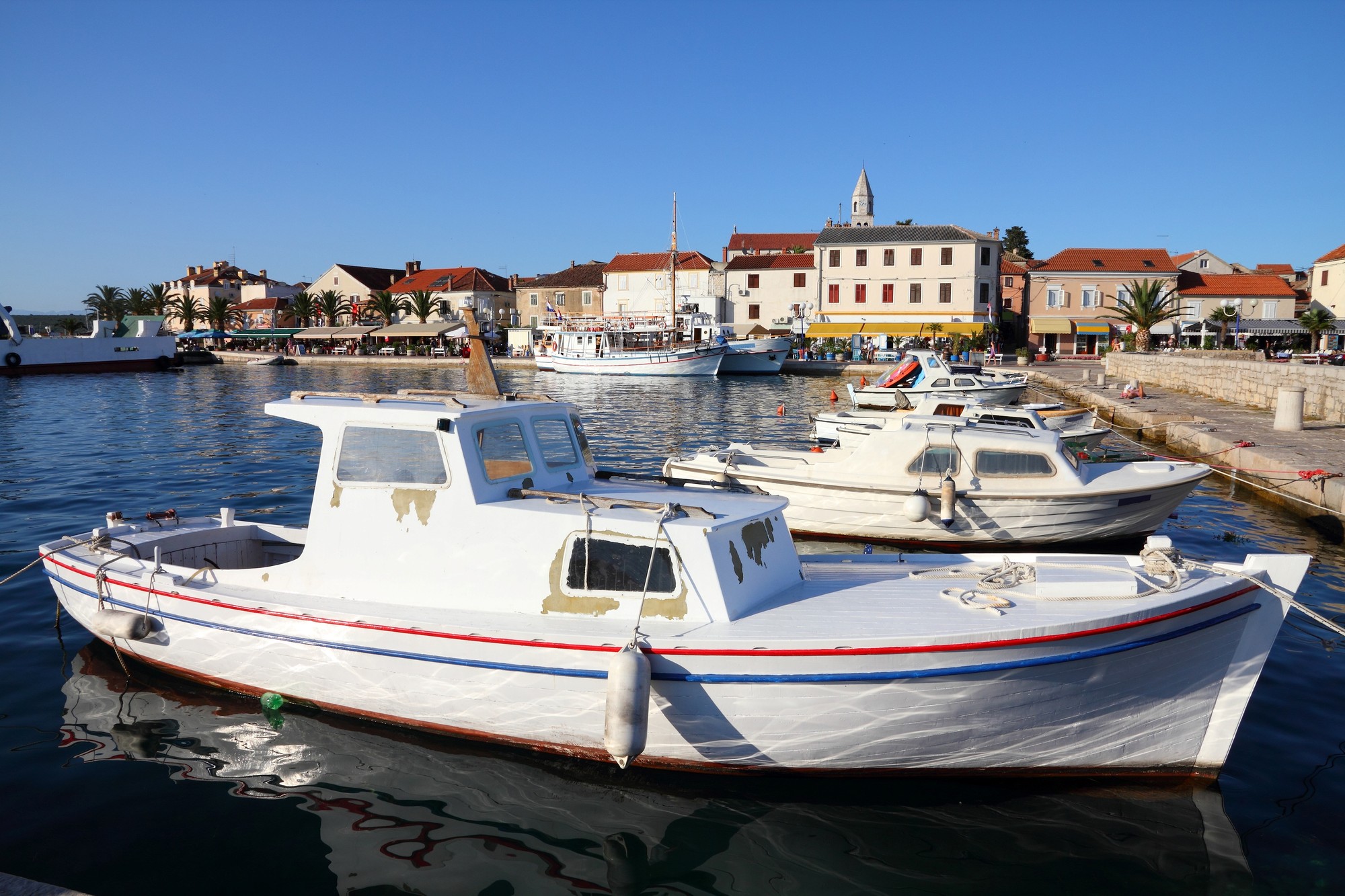 Chorvátske mesto Biograd na Moru (ilustračné foto).