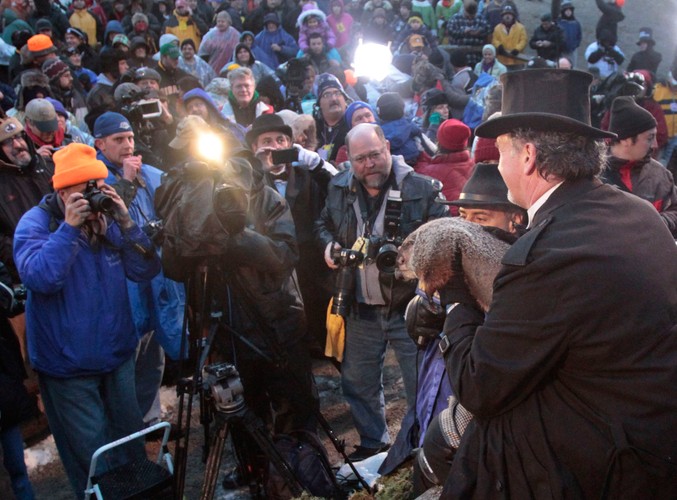 Świstak Phil przepowiada wczesną wiosnę