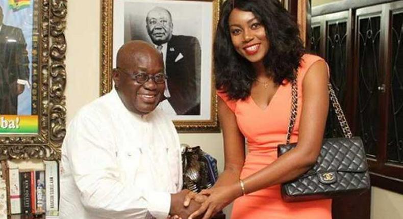 Yvonne Nelson and Nana Addo