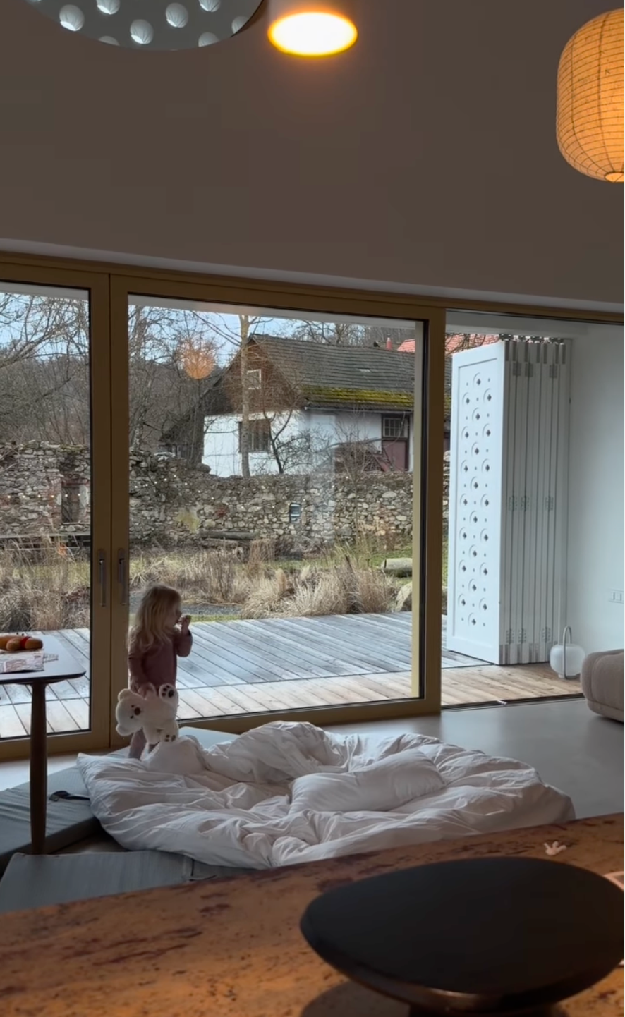 Dominika Navara Cibulková strávila Valentína v štýlovom dome neďaleko Prahy.