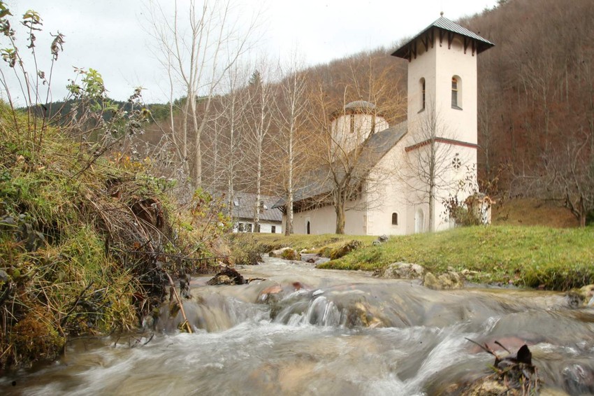 Manastri u kojem je ubijen monah. 