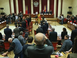 Ślubowanie radnych Rady Warszawy nowej kadencji, 2014 rok (zdjęcie ilustracyjne)