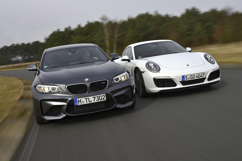 Mistrz driftu kontra król sprintu BMW M2 vs. Porsche 911