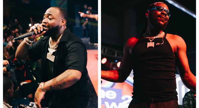 Davido, Adekunle Gold, Young Jonn thrill audience at Spotify Wrapped Party