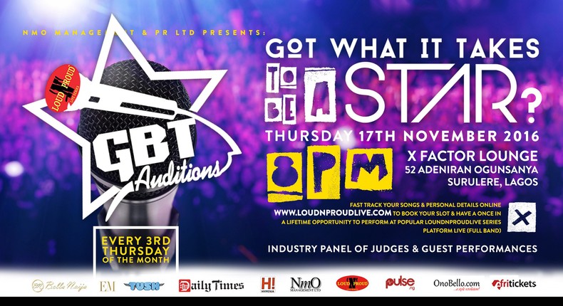 GBT Auditions November Edition