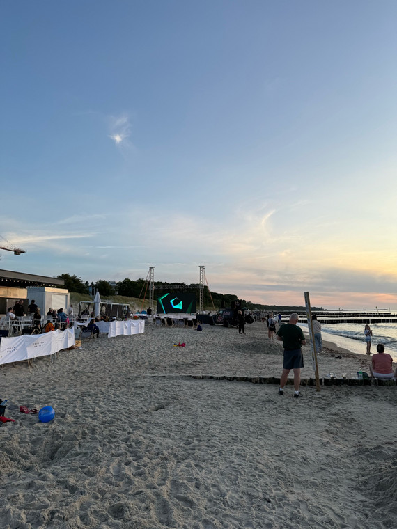 Plaża Kołobrzeg 01.08.2024 r.