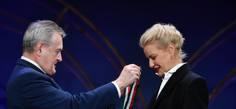 Małgorzata Kożuchowska odznaczona ważnym medalem. Wręczył go minister Gliński [FOTO]