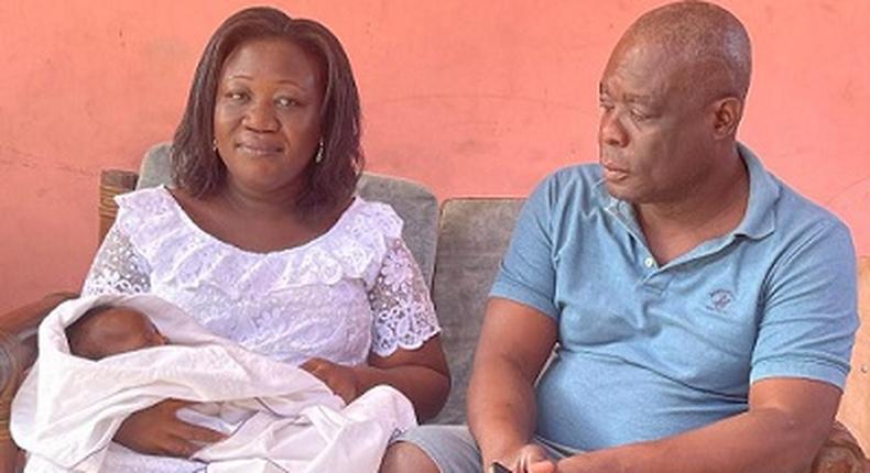 Audrey Agyapong and husband, Daniel Naawu