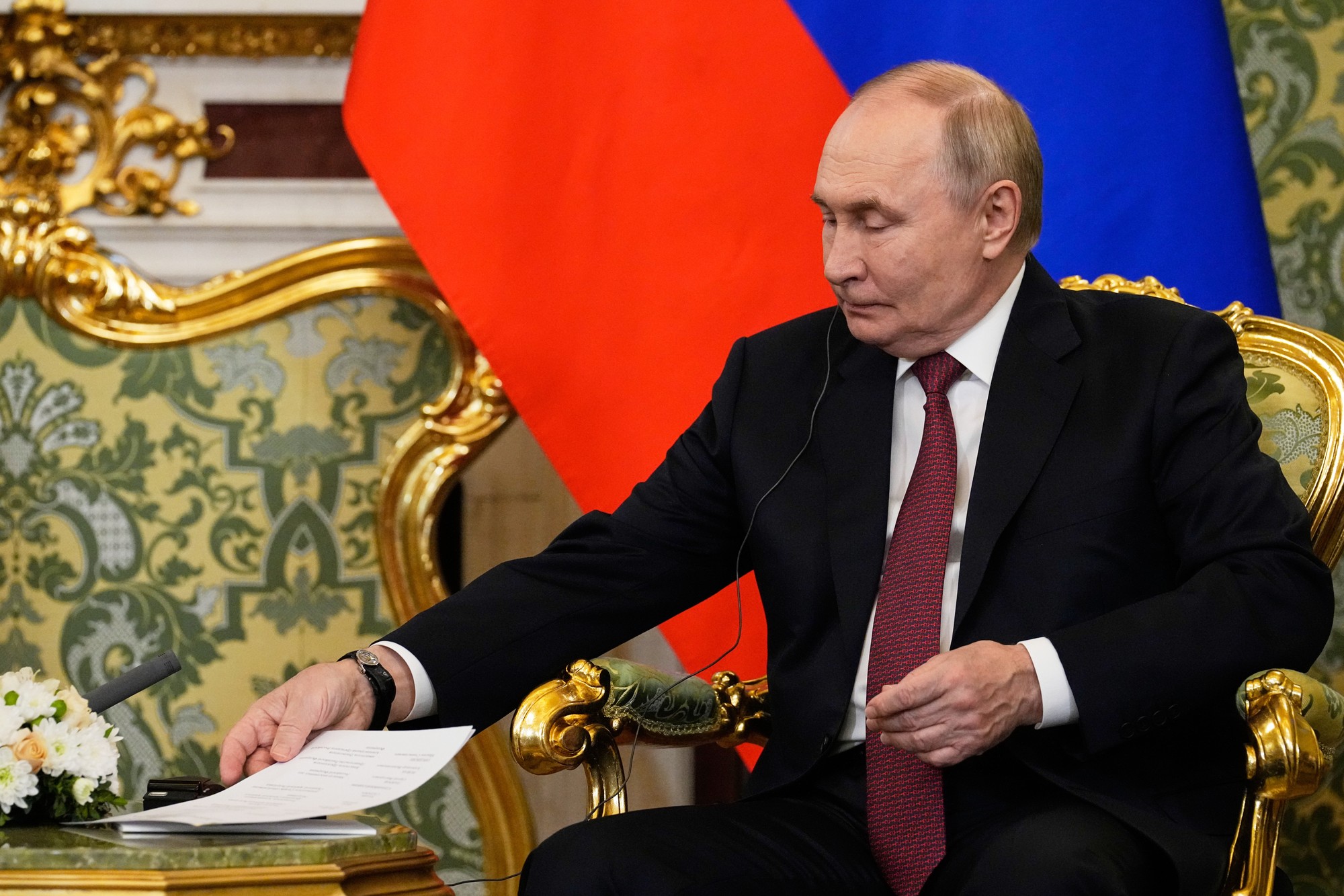 Ruský prezident Vladimir Putin.