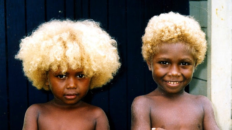 Melanesian people of Solomon Islands