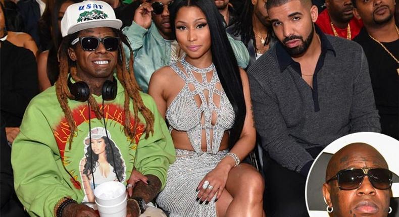 Wayne and Drake were paid $500 million each, while Nicki received $400 million, reveals Birdman.