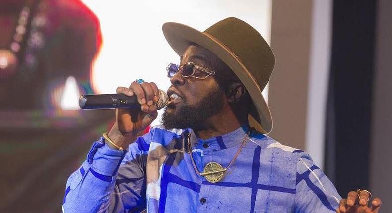 M.anifest performaning at 2017 Ghana Meets Naija