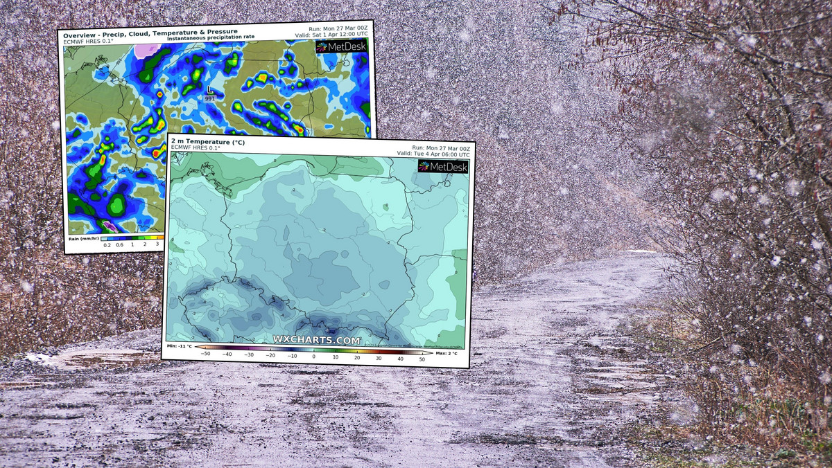 Na Wielkanoc sypnie śniegiem? Prognozy pogody nie napawają optymizmem