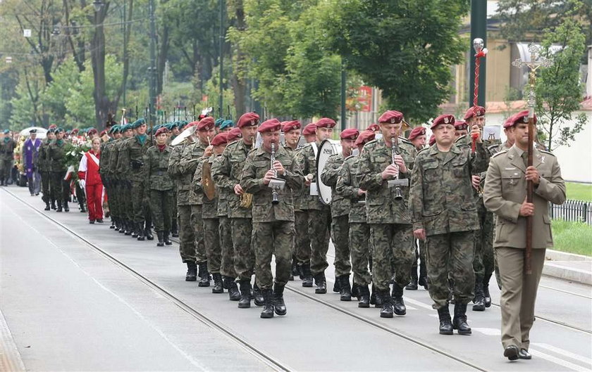 Rodzina i bliscy pożegnali Piotra Marciniaka