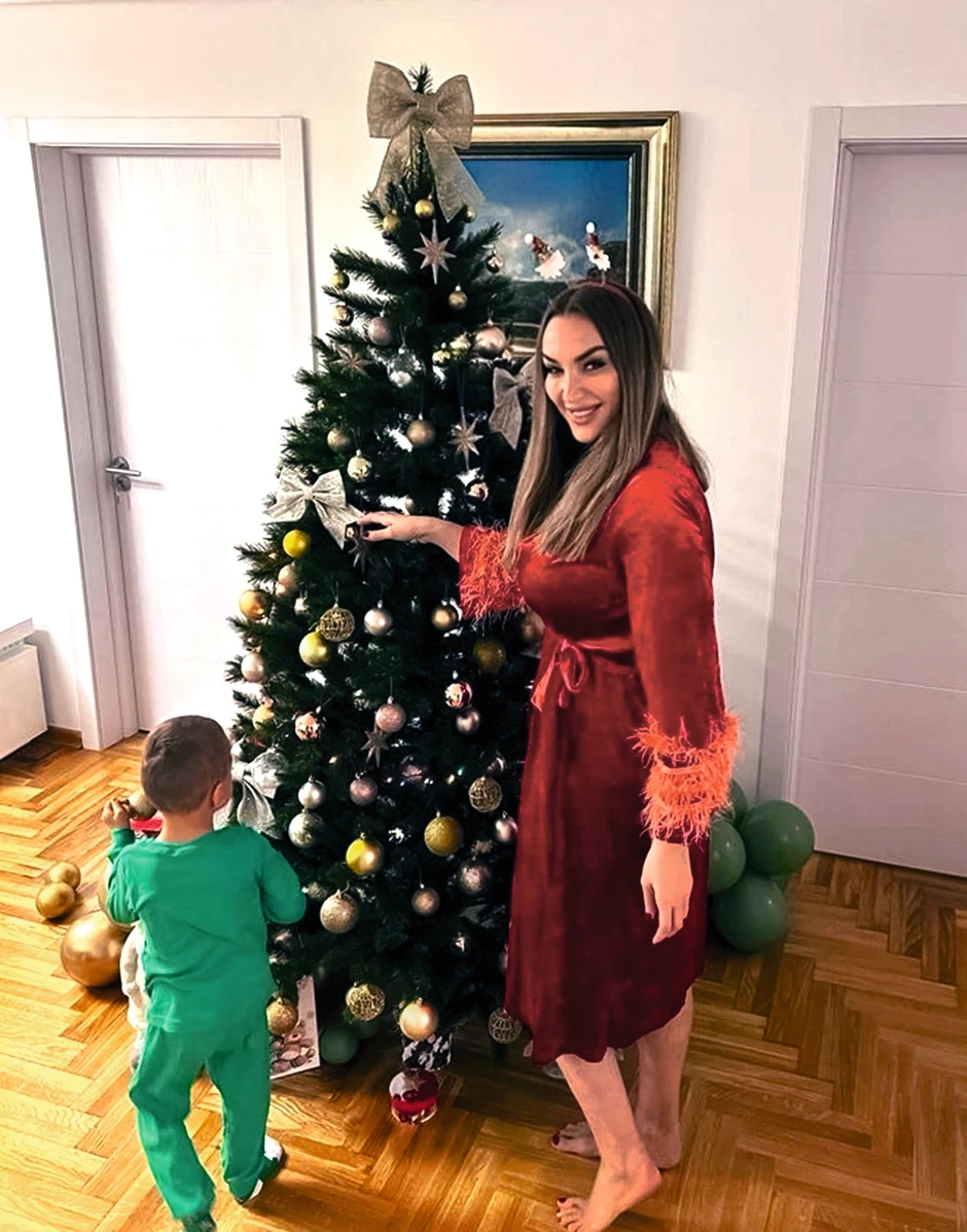 Goga Sekulić sa sinom 