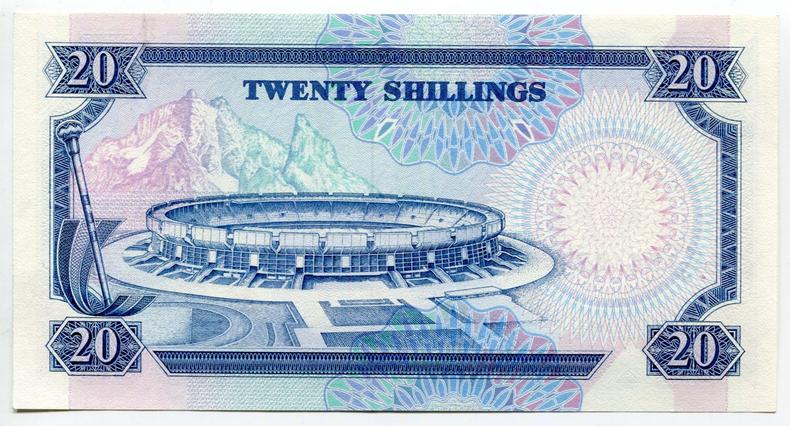 Kenya 20 shillings