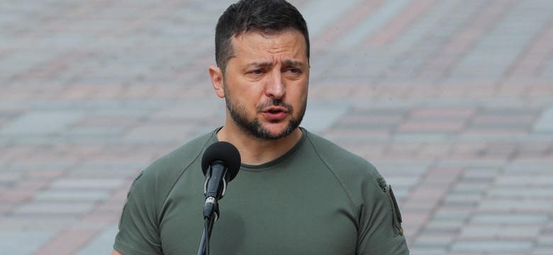 Zełenski mówi o "cynicznych atakach" Rosjan: Terroryści są terrorystami