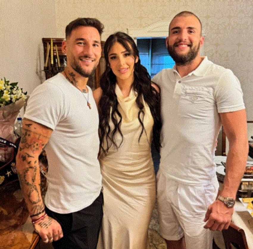 Anastasija Ražnatović i Nemanja Gudelj