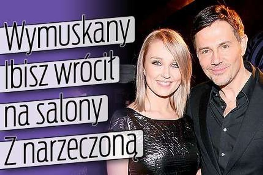 Wymuskany Ibisz wrócił na salony. Z narzeczoną