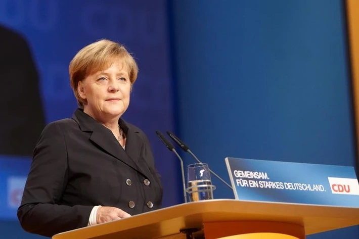 angela merkel ranking fot. mat. prasowe cdu