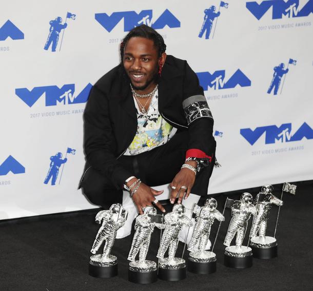 Kendrick Lamar na rozdaniu nagród VMA