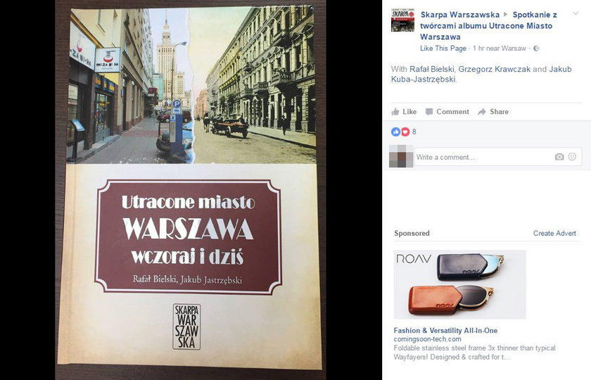 Album „Utracone miasto. Warszawa wczoraj i dziś”