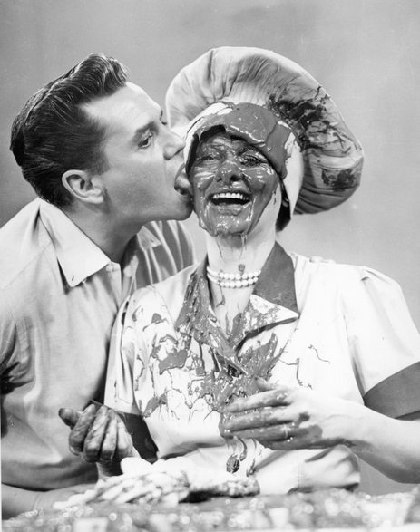 Lucille Ball i Desi Arnaz w "Kocham Lucy"