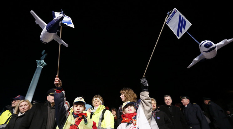 Élőképpel emlékeztek a malévra